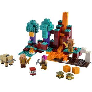 LEGO Minecraft The Warped Forest 21168 Hands-on Minecraft Nether Creative